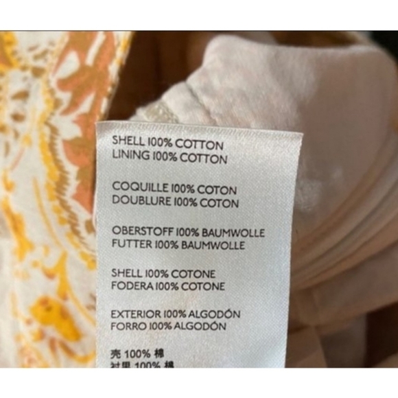 Free People Farrah Drop Waist Maxi Skirt Printed Tiered Ivory Combo Size 0 - Picture 12 of 12